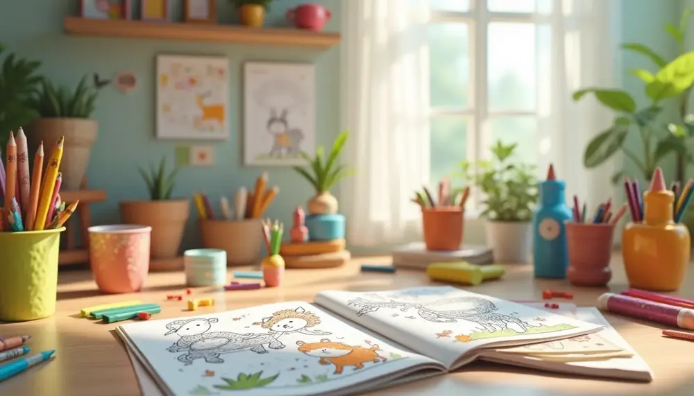 KI-Bildgenerierung in der Praxis: Wie generative Modelle kindgerechte Ausmalbilder erstellen